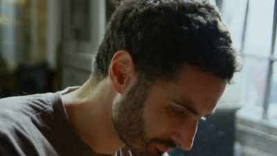 Fiann Smithwick,
an expert on fossilized skin, - Attenborough and the Sea Dragon
