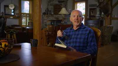 Fiction without
putting himself in it - Restoring the Shack