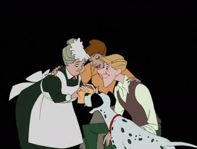 Fifteen Fifteen puppiesHow marvellousHow marvellous how perfectly ughThe devil take it They're mongrels no spotsNo spots at all What a horrid little white ratThey're not mongrelsThey'll get their spots Just wait and seeThat's right They'll have their - One Hundred and One Dalmatians