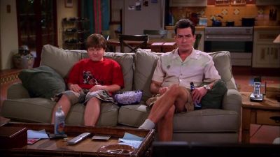 --fifteen-yard line,
where the officials will mark it. - Two and a Half Men