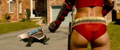 Fifty thousand.
She's worth it! - Kick Ass 2