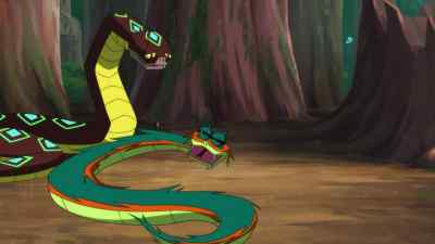 Fight it, Camille!
It's just like venom. - Kipo and the Age of Wonderbeasts