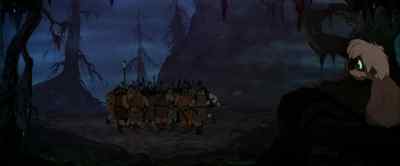 Fight where you are, pig boy. - The Black Cauldron