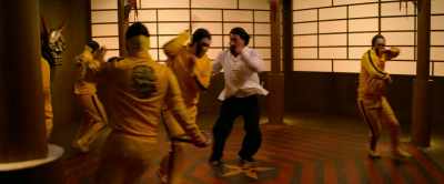 (FIGHTER 2 GRUNTS, GROANS)
(MIKE GRUNTS) - Kung Fu Games