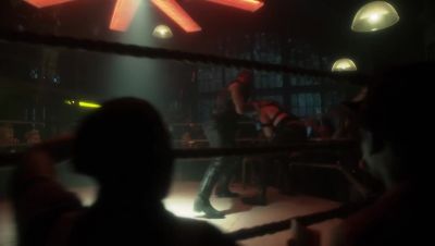 (FIGHTER GRUNTING) - Gotham