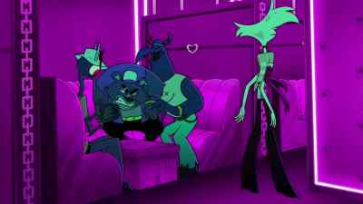 [fighting, arguing] - Hazbin Hotel