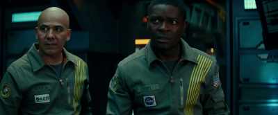 Fighting to occupy the same space, - The Cloverfield Paradox