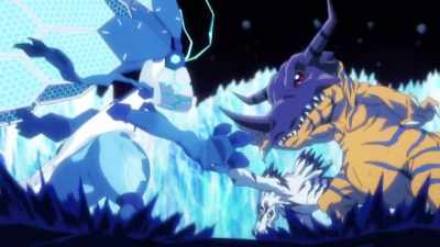 Fighting will just reduce
the time left with your partner. - Digimon Adventure: Last Evolution Kizuna
