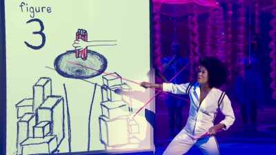 Figure 4: with a timer set
to detonate - The SpongeBob Musical: Live on Stage!
