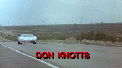 Figure they gotta be between us Just pull out and block the damn' road - Cannonball Run II