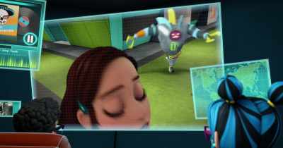 Figure it out!
We're getting blasted down here! - Spy Kids: Mission Critical