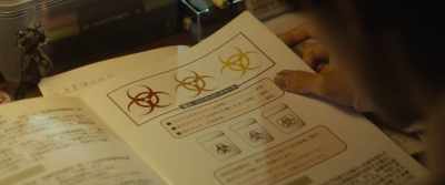 FIGURE THREE:
BIOHAZARD LABEL - The Village