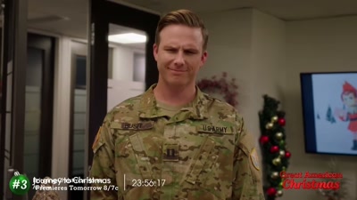 Figured I could visit
my favorite commanding officer. - Bringing Christmas Home
