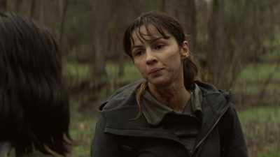 Figured your sister'd try
and talk you out of it, - The Walking Dead: World Beyond