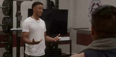 Figured that this would be a
good way for the team to unwind. - All American: Homecoming