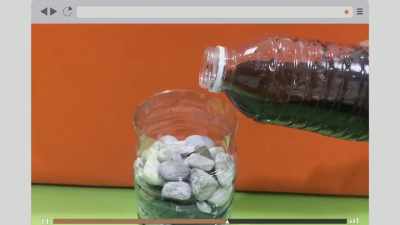 Fill two-thirds with charcoal and rocks. - Zombies! Prepping for the Apocalypse