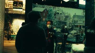 (FILM CREW CHATTERING INDISTINCTLY) - Scenes from a Marriage