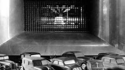-[Film Narrator] Rounded edges
offer less resistence - The Cars That Made America
