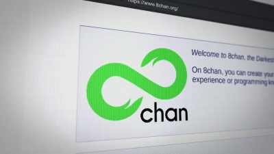 Filmmaker:
Even though 8chan
was home to Q, - Q: Into the Storm