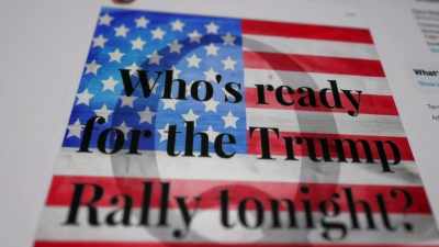 Filmmaker:
In June, Trump's son
posted an image - Q: Into the Storm