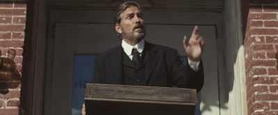 Finalizing a contract
with the pacific railroad, - The Ballad of Lefty Brown