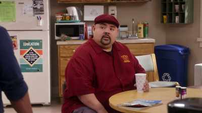 -Finally, a friendly face.
-Dude, what the hell? You benched Rakeem? - Mr. Iglesias