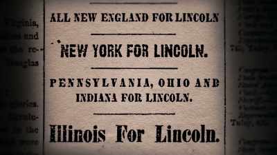 Finally at midnight, - Abraham Lincoln