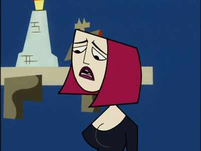 Finally, they found me one day,
faceup in the gutter, - Clone High