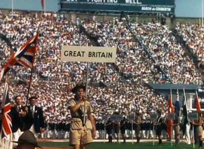 Finally, as hosts, came Great Britain, - XIVth Olympiad: The Glory of Sport