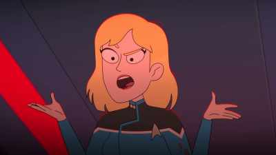 Finally I realized
you're probably a parasite! - Star Trek: Lower Decks