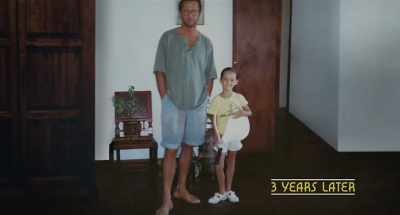 Finally, me and my daughter,
Ruth - Eric Clapton: Life in 12 Bars