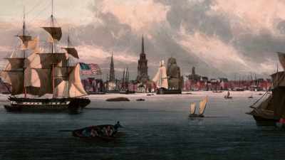 Finally, his ship docked at
the wharf in Philadelphia, - Benjamin Franklin
