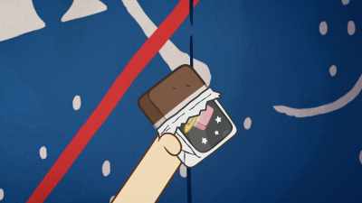 Finally some freeze-dried ice cream! - Snoopy in Space