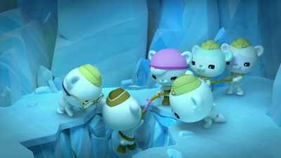 Finally, the other Scouts made a rope
long enough to pull me up. - Octonauts and the Caves of Sac Actun