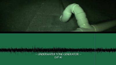   Finally, the water microphone
   captured an incredible evp - Ghost Adventures