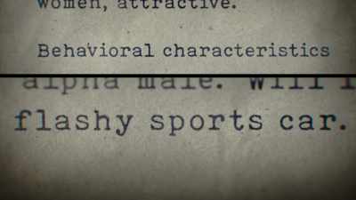 Finally, they were able
to get the profile out. - Mastermind: To Think Like a Killer