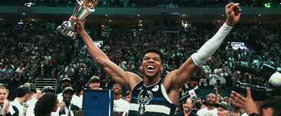 Finals MVP, Giannis Antetokounmpo. - Giannis: The Marvelous Journey