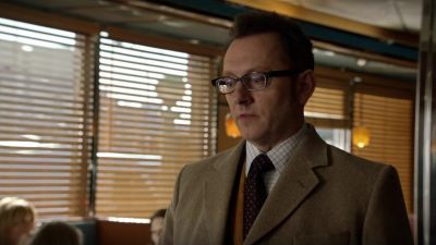 FINCH:
Hello, Officer Simmons. - Person of Interest