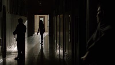 Finch, she's a shooter. Target's a cop. - Person of Interest