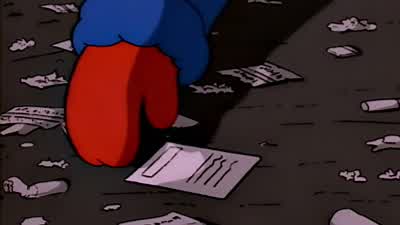 -Find any winners, son? - The Simpsons