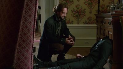 Find anything?
Not yet. The Masons said they had - Sleepy Hollow