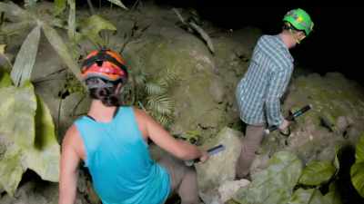 Finding any evidence
of ritual activity - Lost Treasures of the Maya