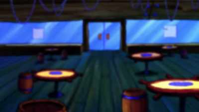 Finding the restaurant
hauntingly empty, - SpongeBob DocuPants