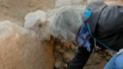 Finding the
scrap metal and basin - Lost Treasures of Rome