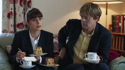 -Fine!
He didn't stay long. - Beyond Paradise