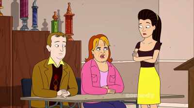 Fine. I had no intention
of letting you out - Corner Gas Animated