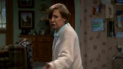 Fine. If you can't find me,
look down, - The Conners