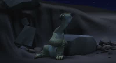 Fine I'll tuck myself inAll right good nightWill you stop itAll right all right I was trying to relax - Ice Age