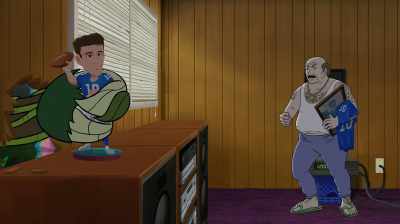 Fine. It's time for me
to branch out, anyway. - Aqua Teen Forever: Plantasm