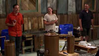   Fine job, doubled your
  proof. - Moonshiners: Master Distiller